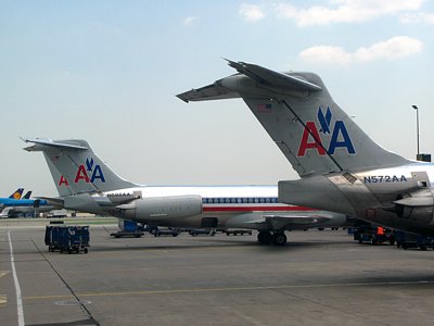 American Airlines planes not going anywhere today.