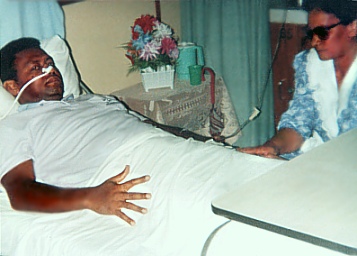 Eroni and Fefita in Hospital